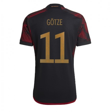 Duitsland Mario Gotze 11 Uitshirt WK voetbal 2022